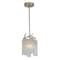 Maxim Lighting Victoria 1-Light 10.75" Wide Golden Silver Pendant Light 39573WFLGS - alternate 1